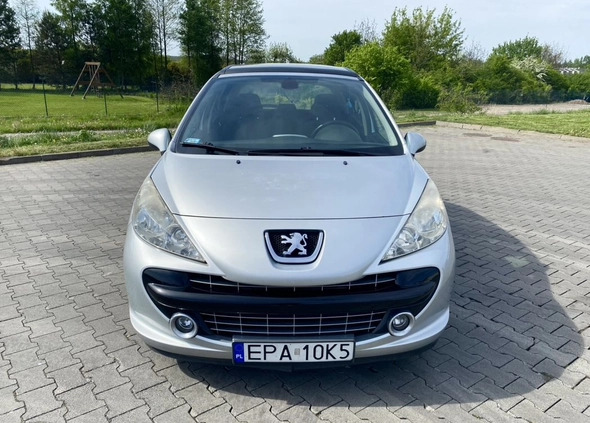 Peugeot 207 cena 12500 przebieg: 128000, rok produkcji 2007 z Łódź małe 92